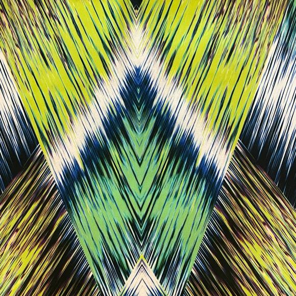 Milly Y2K Women's Mini Skirt Pencil Bodycon Colorful Size Small Multicolor - Picture 5 of 8